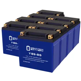 Yb9-bslifepo4mp876 Mighty Max Battery Yb9-bs Lithium Replaces Triumph 750 Bonneville Tiger 59-83 - 8 Pack Yb9-bslifepo4mp876 Mighty Max Battery Yb9-bs Lithium Replaces Triumph 750 Bonneville Tiger 59-83 - 8 Pack
