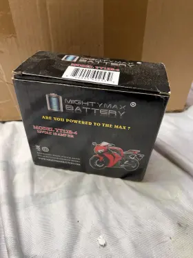 Yt12b-426 Mighty Max Battery Yt12b-4 Sla 12v 10ah For Yamaha 1000cc Yzf-r1 1999-2003