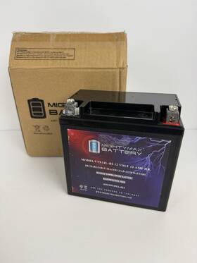 Mighty Max Battery Ytx14l-bs47 Ytx14l-bs For Harley Xl883l Sportster 883 Low 2005-2010