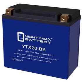 Mighty Max Battery Ytx20-bslifepo4182 Ytx20-bs Lithium Compatible With Ural All Models 19-26