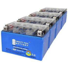 Mighty Max Battery Ytz10sgelmp4540 Ytz10sgel 12v 8.6ah Gel Replaces Ktm 690 Enduro R 21 - 4 Pack