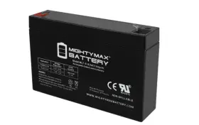 Mh64075 Mighty Max 6v 7ah Rechargeable Battery - 2 Pack Mh64075 Mighty Max 6v 7ah Rechargeable Battery - 2 Pack