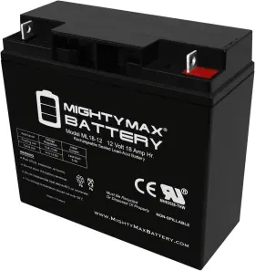 Ml18-12 Mighty Max Ml18122 Battery - 12v 18ah Rechargeable For Champion Generato