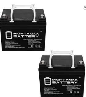 Ml35-12mp2569155129 Mighty Max 2 New 12v 35ah Battery Lawn Tractor Mobility Ham Radio Ml35-12int Ml35-12mp2569155129 Mighty Max 2 New 12v 35ah Battery Lawn Tractor Mobility Ham Radio Ml35-12int