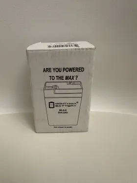 Ml4-645104129 Mighty Max 6v 4.5ah Sla Battery Replacement For Long Way Lw-3fm4.5b Ml4-645104129 Mighty Max 6v 4.5ah Sla Battery Replacement For Long Way Lw-3fm4.5b