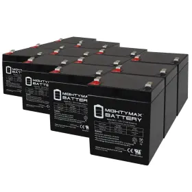 Ml5-12f2mp12 Mighty Max Battery Ml5-12f2 12v 5ah F2 Rechargeable Sla Agm - 12 Pack