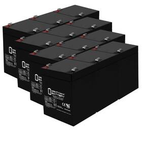 Mighty Max Ml5-12mp12 Ml5-12 - 12 Volt 5 Ah Sla Battery Pack Of 16