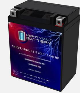 Mighty Max Yb14la2174 Yb14l-a2 12v 12ah Replacement Battery For Agm Es14la2 -fast Ship