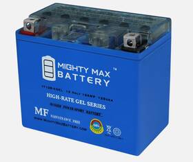 Mighty Max Yt12b-4gel27 Yt12b-4 Gel 12v 10ah Replacement For Gt12b-4 Yt12b-bs Ut12b-4