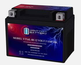 Mighty Max Ytx4l-bs156325 Ytx4l-bs Sla Replacement Battery For Scooters / Lawnmowers