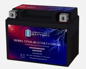Ytx4l-bs156325 Mighty Max Ytx4l-bs Sla Replacement Battery For Scooters / Lawnmowers Ytx4l-bs156325 Mighty Max Ytx4l-bs Sla Replacement Battery For Scooters / Lawnmowers