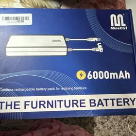 Minectrl X004shc5uz Cordless Rechargeable 6ah Battery Pack For Reclining Furniture