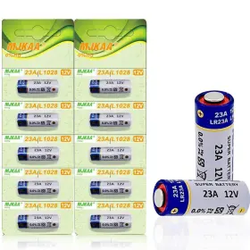 Mjkaa 712994758361 10-pack 12 Volt A23 Batteries For Garage Door Openers Remote Controls Mjkaa 712994758361 10-pack 12 Volt A23 Batteries For Garage Door Openers Remote Controls