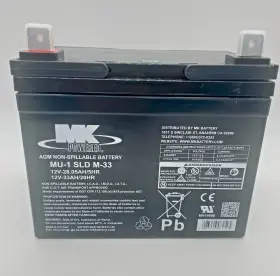 Mk 083996082595 Battery Mu-1 Sld M-33 Maintenance-free Rechargeable Sealed Lead-acid Mk 083996082595 Battery Mu-1 Sld M-33 Maintenance-free Rechargeable Sealed Lead-acid