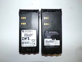 Pmnn4097ar Motorola Lot Of 2 Hnn9008a Nimh Battery Pack 7.2v/7.5v Two Way Radio V5225