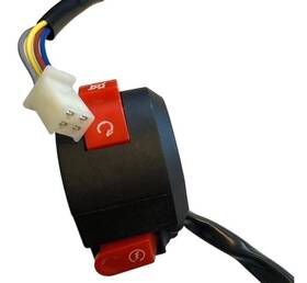 Mrs A01-017 Left Kill Start Stop Switch With 4 Wires Connector For Taotao 110cc 125cc