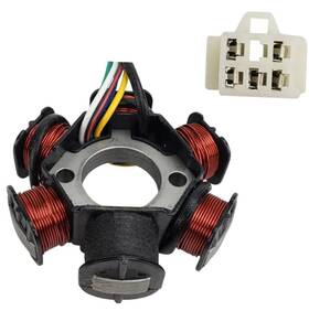 Mrs Mrs Sm01 Taotao Ignition Magneto Stator For 110cc 125cc Atv Go Kart Dirt Bike 6