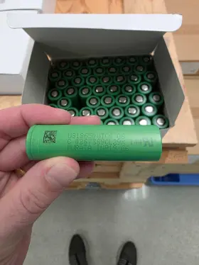 Us18650vtc6 Murata Us1860vtc6 Li-ion Cells 2400 Mah Box Of 300
