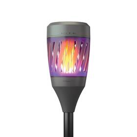 Nebo B0cx3cvldp Solar Torch Zapper Warm Tiki Light For Outdoor Use And Insect Killing