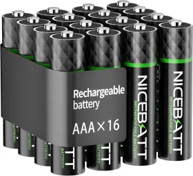 Nicebatt 313029441472 Rechargeable Aaa Batteries 1100mah Premium Nimh Triple A Battery Low Self Disch Nicebatt 313029441472 Rechargeable Aaa Batteries 1100mah Premium Nimh Triple A Battery Low Self Disch