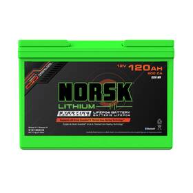 Norsk 850042818701 12v 120ah Heated Lithium Cranking Battery