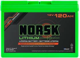 Norsk Lithium B12120gh - 12.8v-120ah-nsk-trolling-house Each
