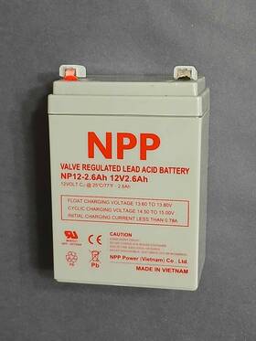 Npp Np12-2.6ah 12v 2.6 Ah - Vrla Audio Ups Emergency Lighting Battery