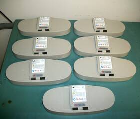 O2 Concepts 800-1043 Lot Of 7 - Reva Rechargeable Lithium Ion Battery 100%charge