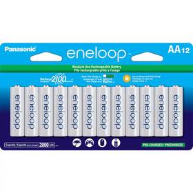 Panasonic 313040985962 Eneloop Aa Nimh Rechargeable Batteries 12-pack