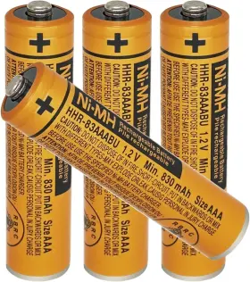 Hhr-83aaabu Panasonic Ni-mh Aaa Rechargeable Battery 830mah 1.2v Cordless Phones Batteries Hhr-83aaabu Panasonic Ni-mh Aaa Rechargeable Battery 830mah 1.2v Cordless Phones Batteries