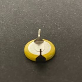 Panasonic Ml1220-hz1 Brand New Rechargeable Coin Cell With 2 Pins Polarized 3v