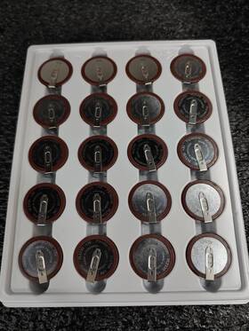 Panasonic Vl-2330/hfn Lot 10 Vl2330 Cr2330 Coin Button Lithium Battery 3v
