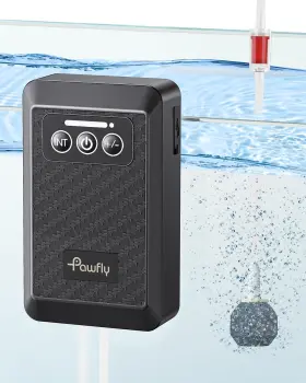 B0czl2z1y4 Pawfly Usb Rechargeable Aquarium Air Pump Lithium Battery Oxygen 3350mah