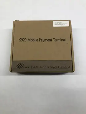 1062917 Pax S920 Mobile Payment Terminal - Great Condition