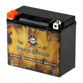 Pirate Battery Pws-ytx20h-bs Ytx20hbs High Performance Maintenance Free Sealed Agm Motorc