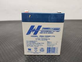 Power-sonic 813340010673 Power-sonic Psh-1255 Fr Sealed Lead Acid Battery New