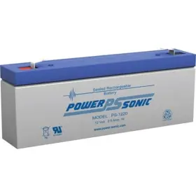 Ps-1220 Power Sonic 813340014961 Power-sonic Rechargeable Sealed Lead Acid Battery 12v 2.5 Ah 20-hr