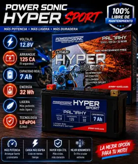 Pal7ahy Power-sonic Hyper Sport Series 12.8v Lithium Battery