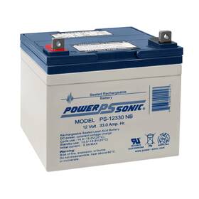 Power-sonic Ps-12330628 Power-sonic 12v 33ah Sla Replacement Battery For Blpfm12-35
