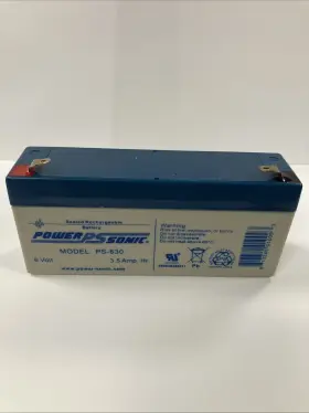 Ps-rt-63 Power-sonic Ps-630 6v 3.5ah Sla Battery - Alarm Exit Light Medical F1 Terminal Ps-rt-63 Power-sonic Ps-630 6v 3.5ah Sla Battery - Alarm Exit Light Medical F1 Terminal