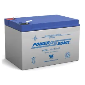 Ps12120 Power Sonic 12v 12ah Sealed Lead Acid Battery F2 Terminals For Non-power Carts Ps12120 Power Sonic 12v 12ah Sealed Lead Acid Battery F2 Terminals For Non-power Carts