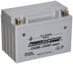 Power Sonic Ptz12s Power-sonic Sealed Maintenance Free Powsersport Battery