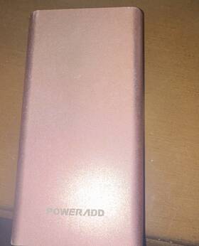 Poweradd Fbe0138 Power Bank Rose Gold Portable External Battery Charger