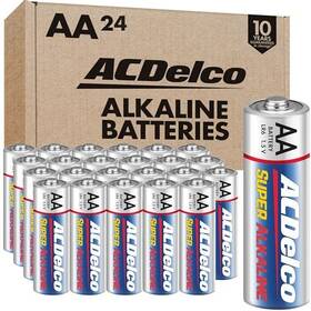 Powermax Ac251 Acdelco 24-count Double Aa Batteries Maximum Power Super Alkaline Battery For