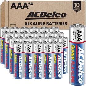 Powermax Ac252 Acdelco 24-count Triple Aaa Batteries Maximum Power Super Alkaline Battery F
