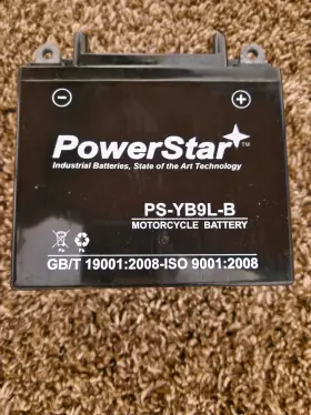 Ps-yb9l-b Powerstar Brand New 12v 9ah Agm Battery Ps-yb9l-b Powerstar Brand New 12v 9ah Agm Battery
