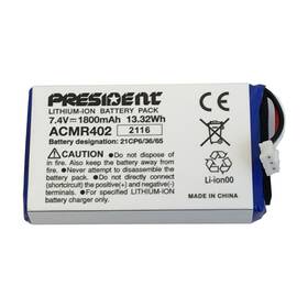 President Acmr402 - Randy Fcc Lithium-ion Replacement Battery Pack