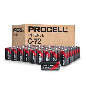 Procell 5013610 Intense C Cell High-performance Alkaline Batteries 72 Pack 10-year Shelf L