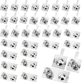 Ict1aac2z Psyqtsuary 12 Pairs Battery Contacts Aa Springs Negative To Positive Conver