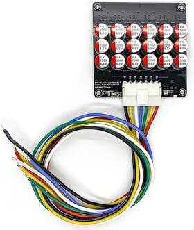 Qinizx 445018089075 4s 5s 6s 5a Capacitor Active Equalizer Balancer Lifepo4 Lfp Lithium Li-ion Lipo/